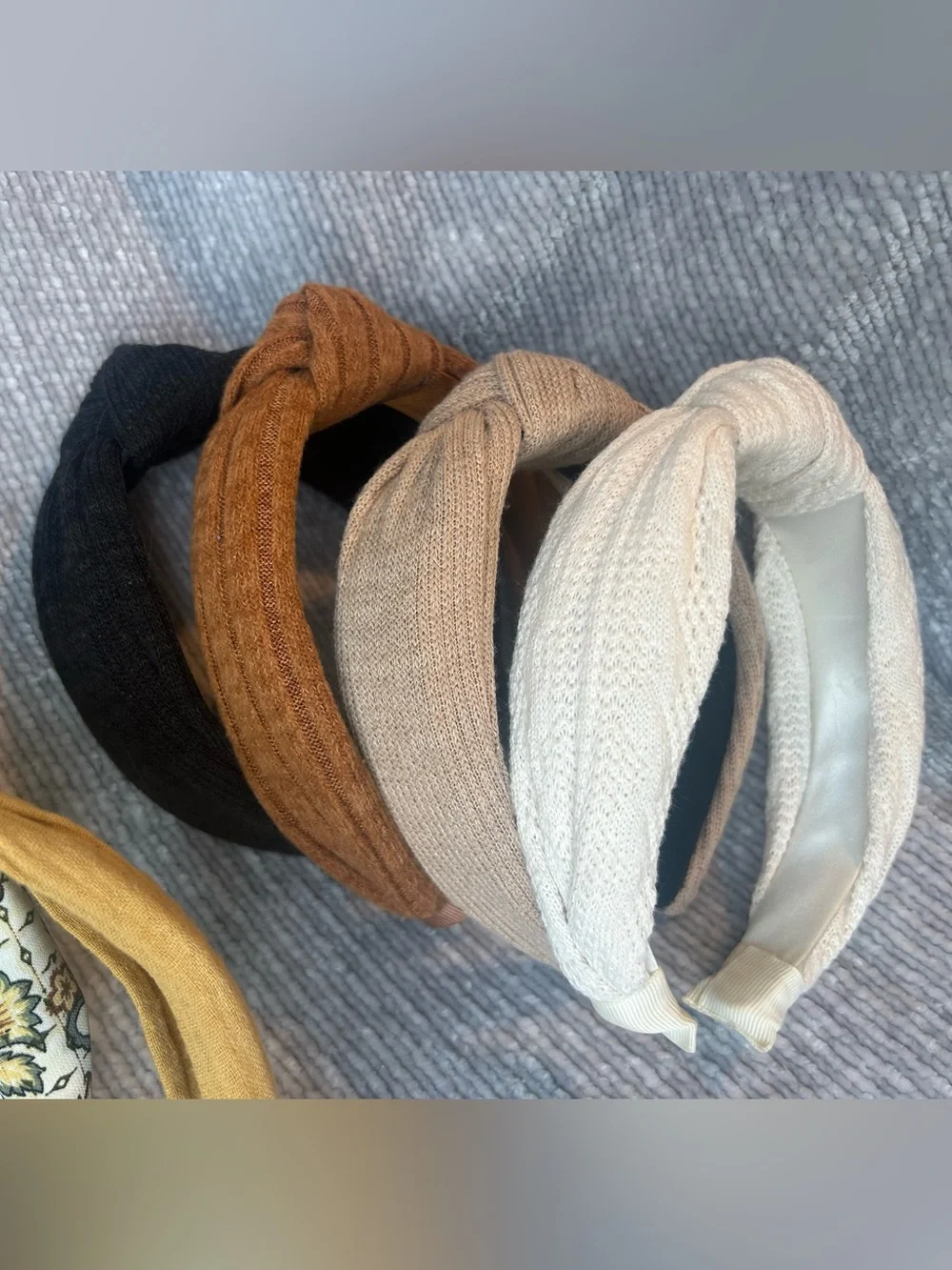 Women’s Headband Bundle | Neutrals, Mustard, Braided, Knotted, Floral, Ribbed